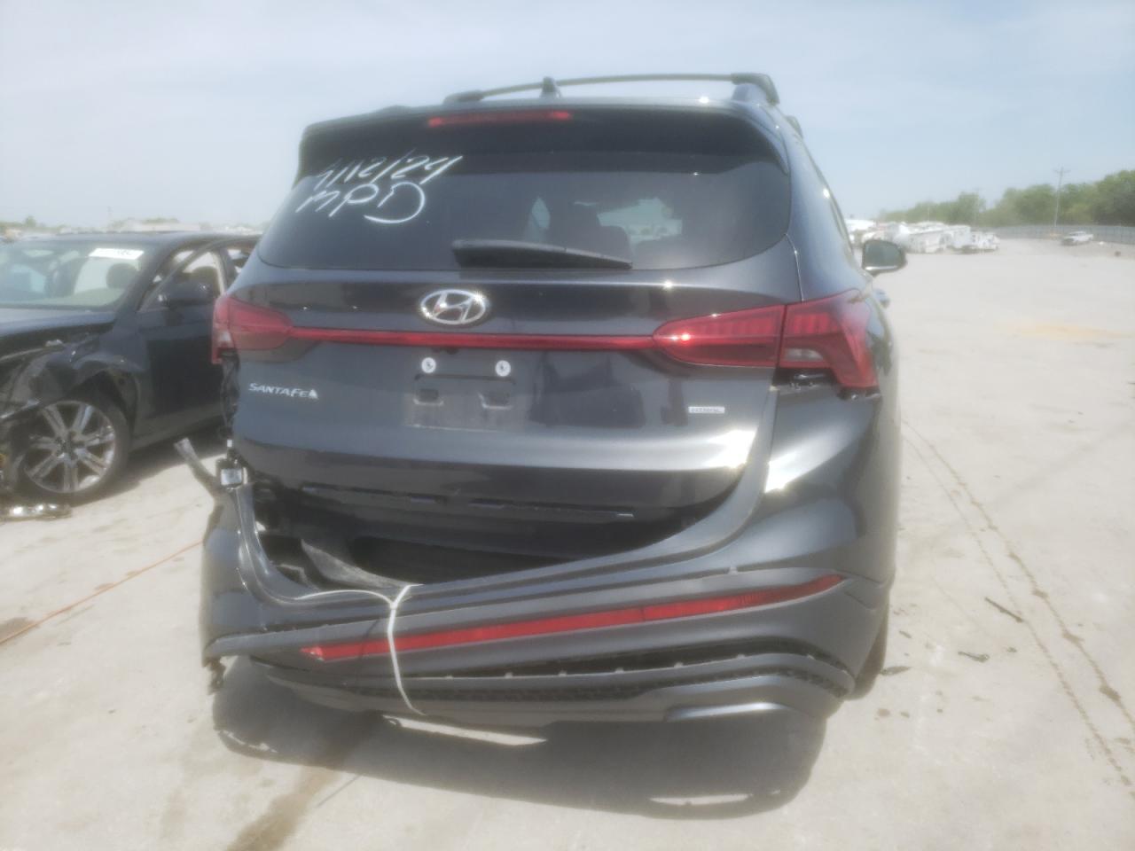 2022 HYUNDAI SANTA FE SEL VIN:5NMS6DAJ3NH474649