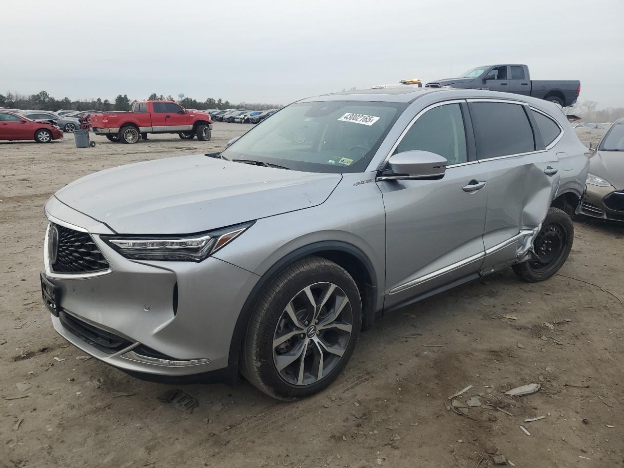 2022 ACURA MDX TECHNOLOGY VIN:5J8YE1H40NL010343