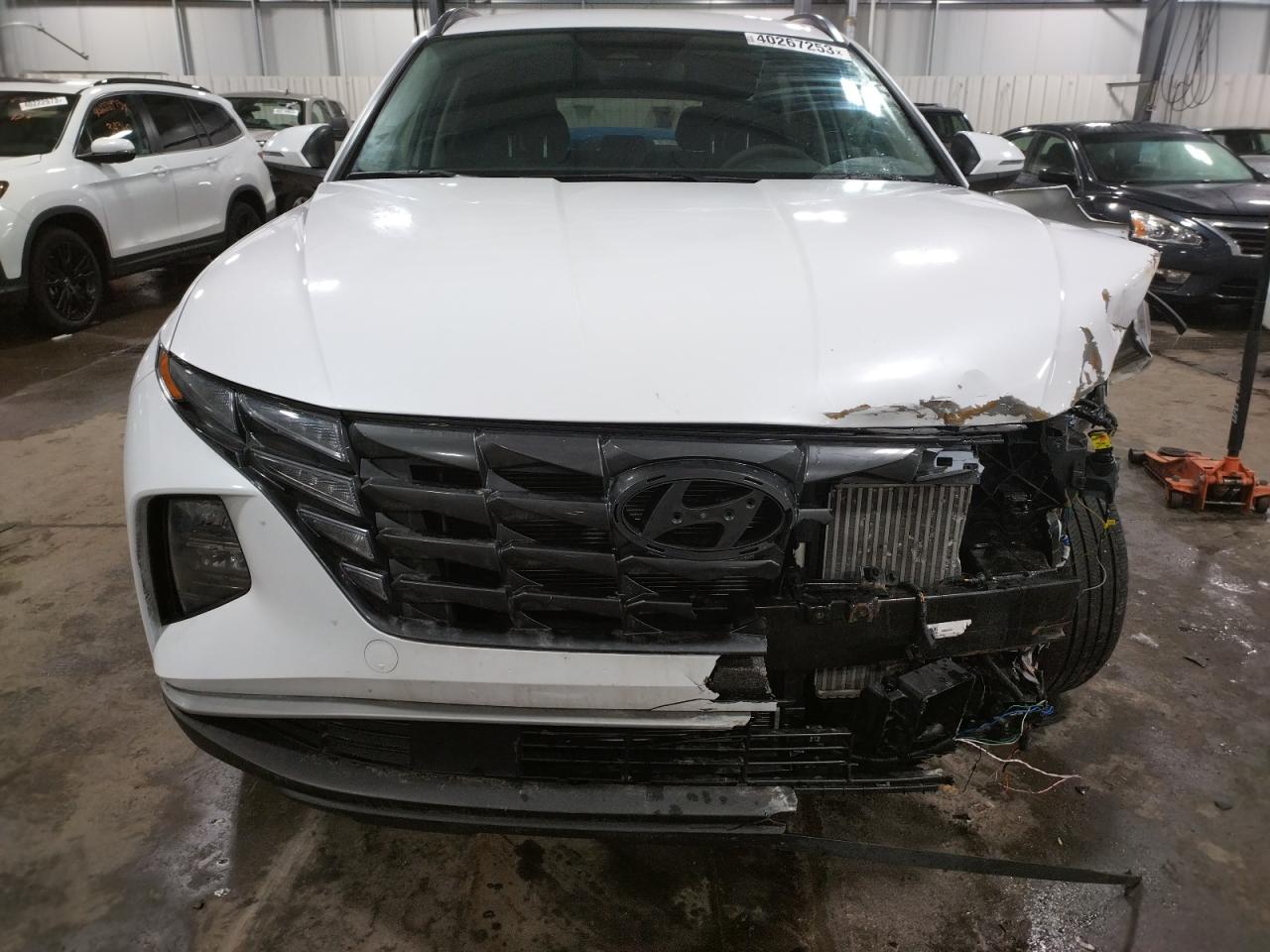 2022 HYUNDAI TUCSON BLUE VIN:KM8JBCA13NU072510