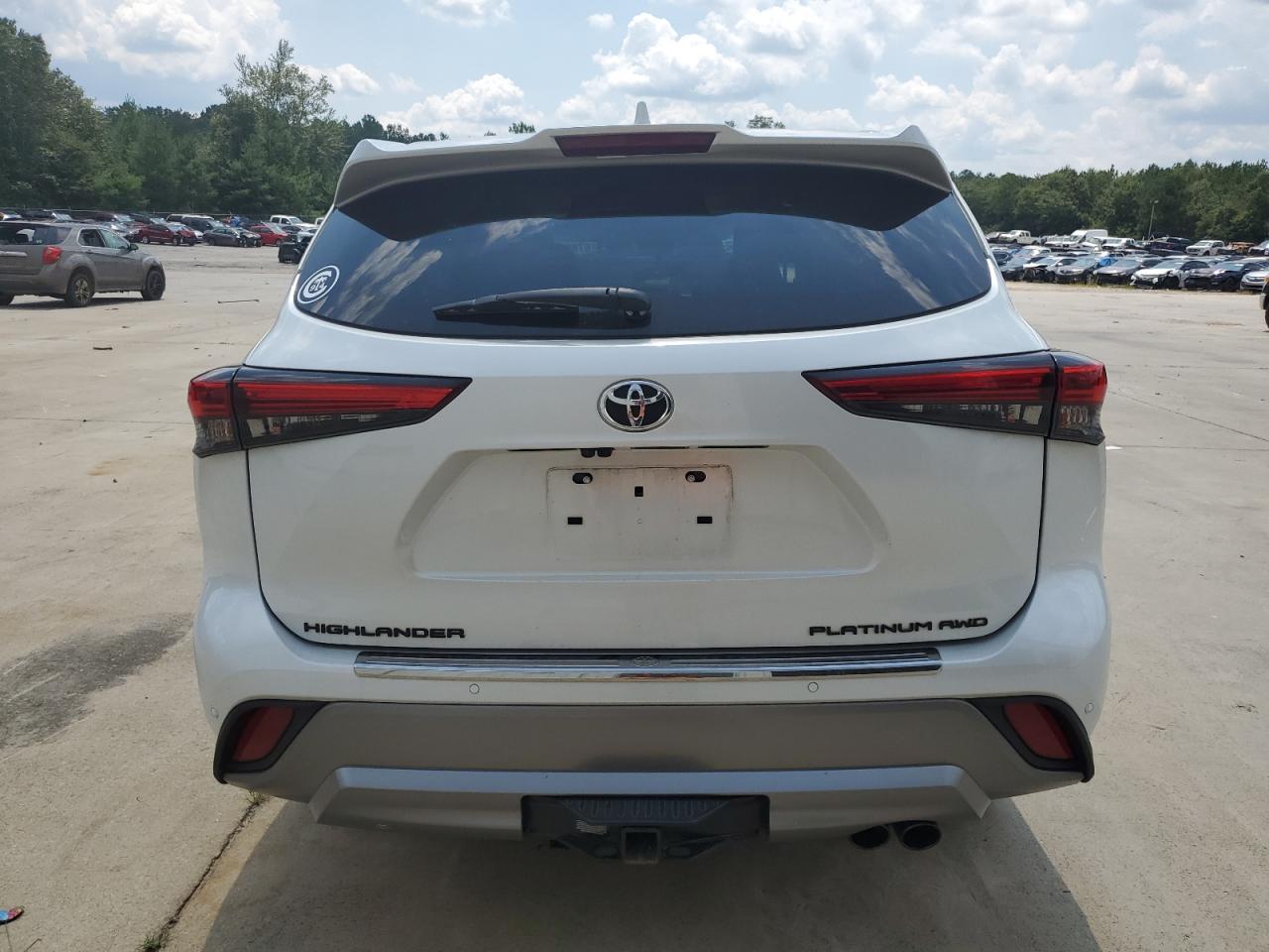 2022 TOYOTA HIGHLANDER PLATINUM VIN:5TDFZRBH3NS188282