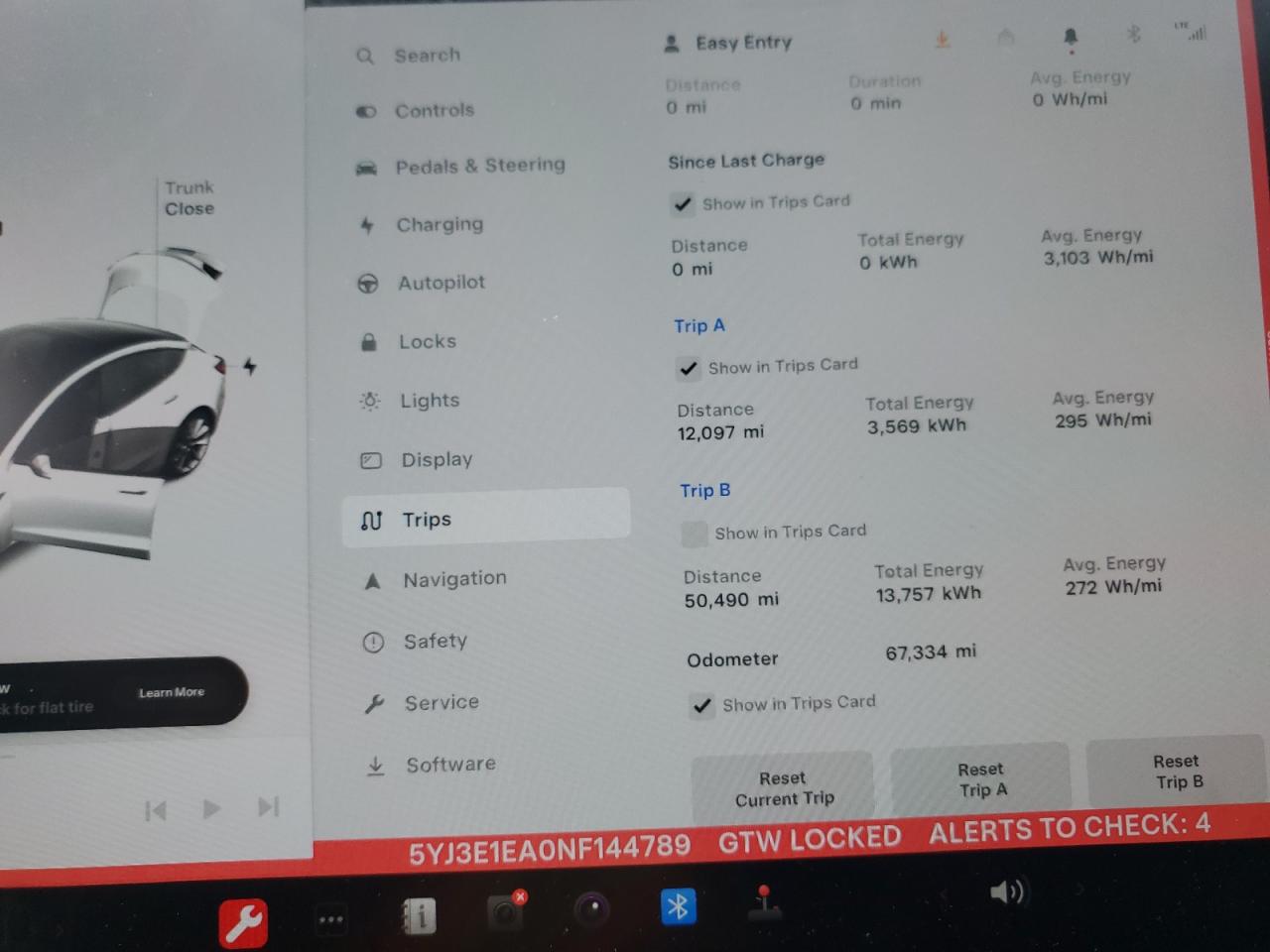 2022 TESLA MODEL 3  VIN:5YJ3E1EA0NF144789