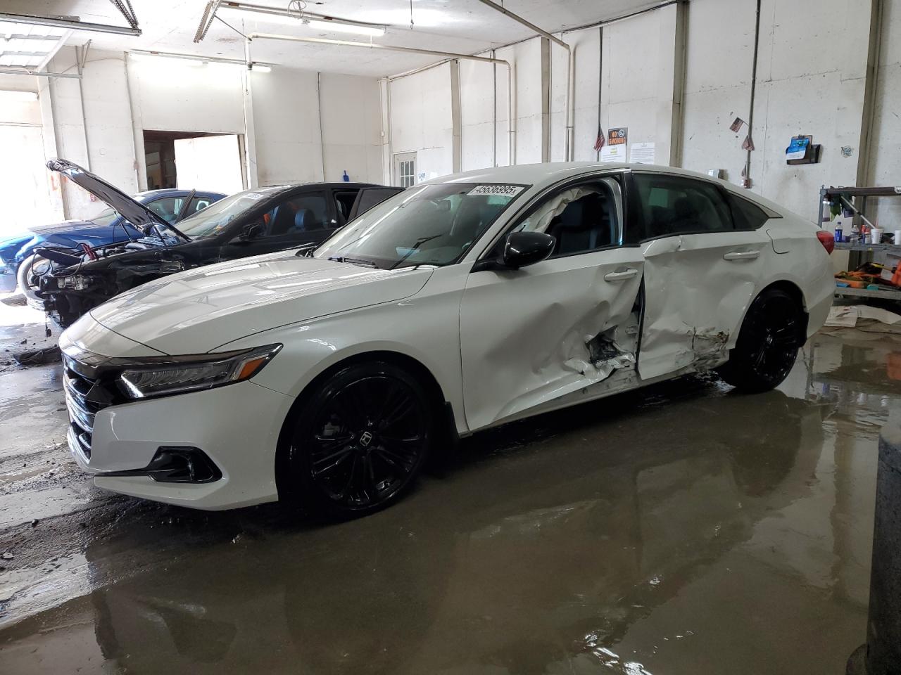 2022 HONDA ACCORD SPORT VIN:1HGCV1F37NA100802