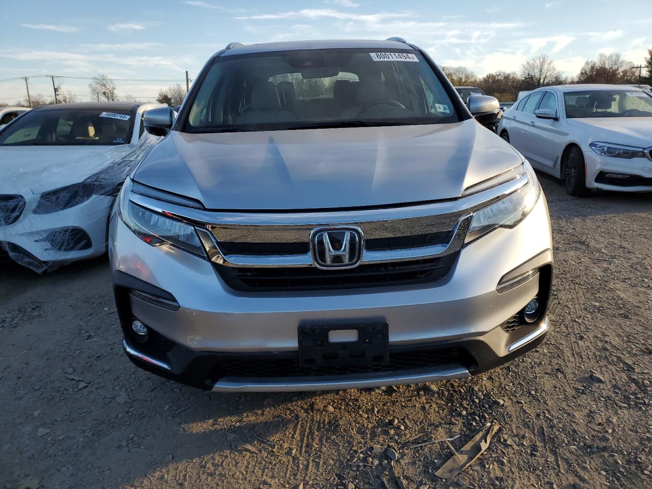 2022 HONDA PILOT TOURING VIN:5FNYF6H91NB010147