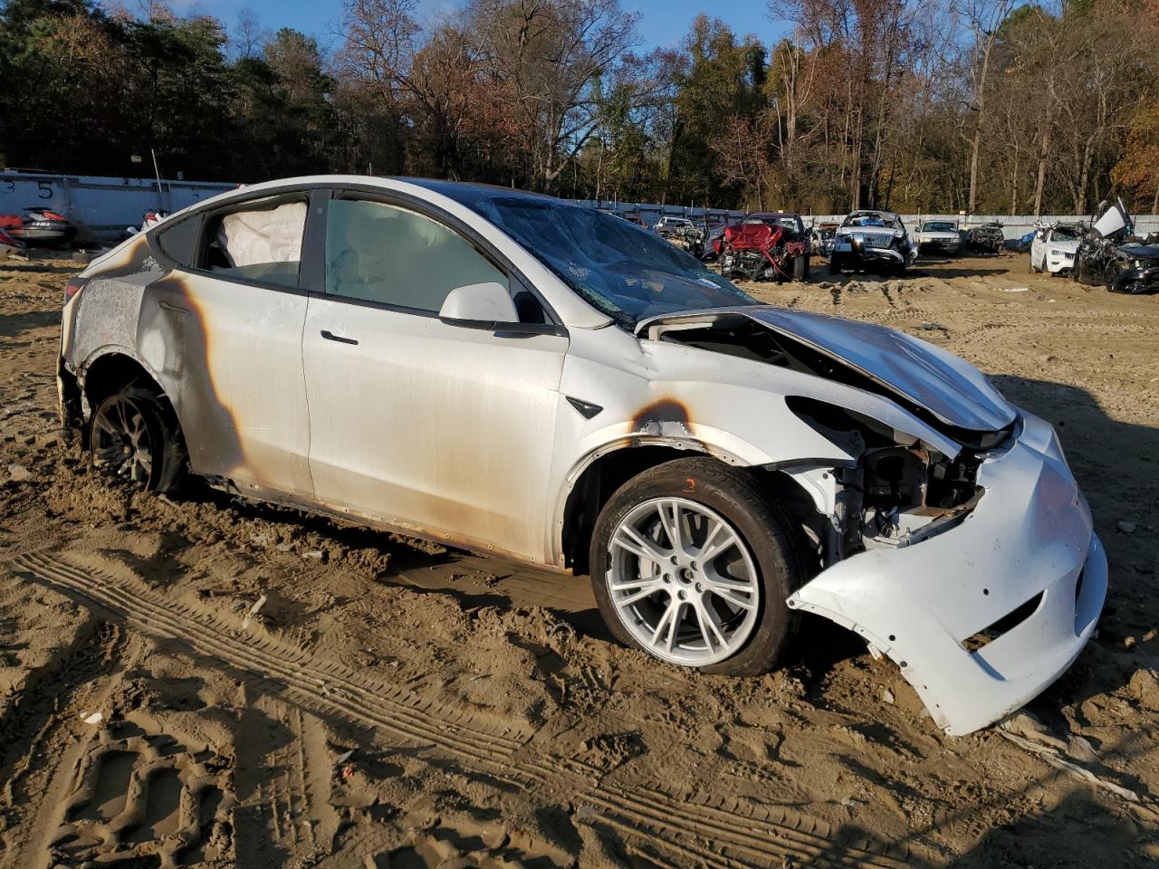 2022 TESLA MODEL Y  VIN:7SAYGDEE0NF332560