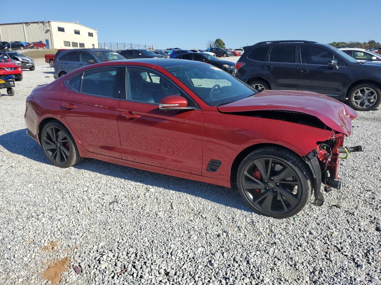 2023 GENESIS G70 BASE VIN:KMTG54TE4PU113825