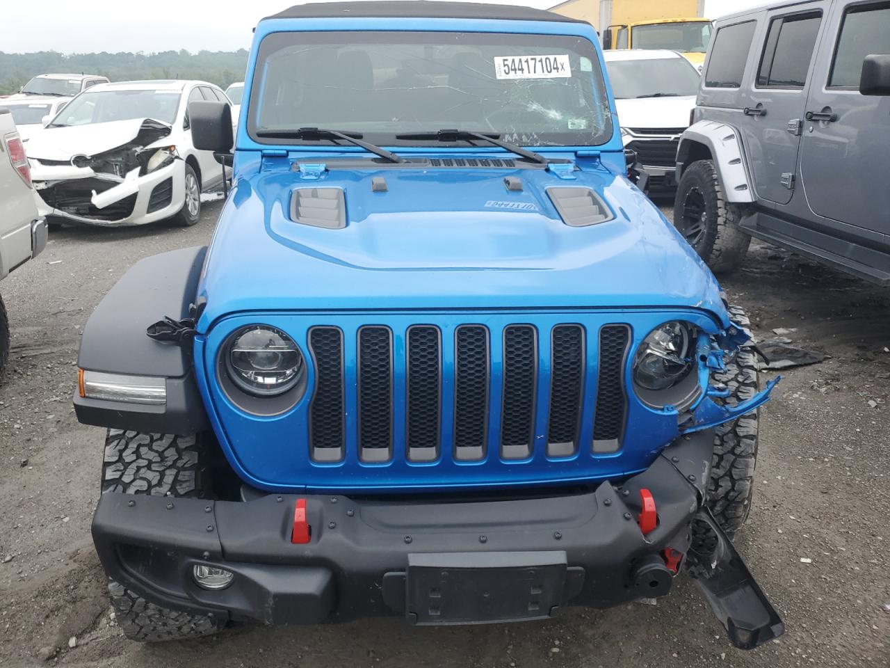 2022 JEEP WRANGLER UNLIMITED RUBICON VIN:1C4HJXFG5NW125884