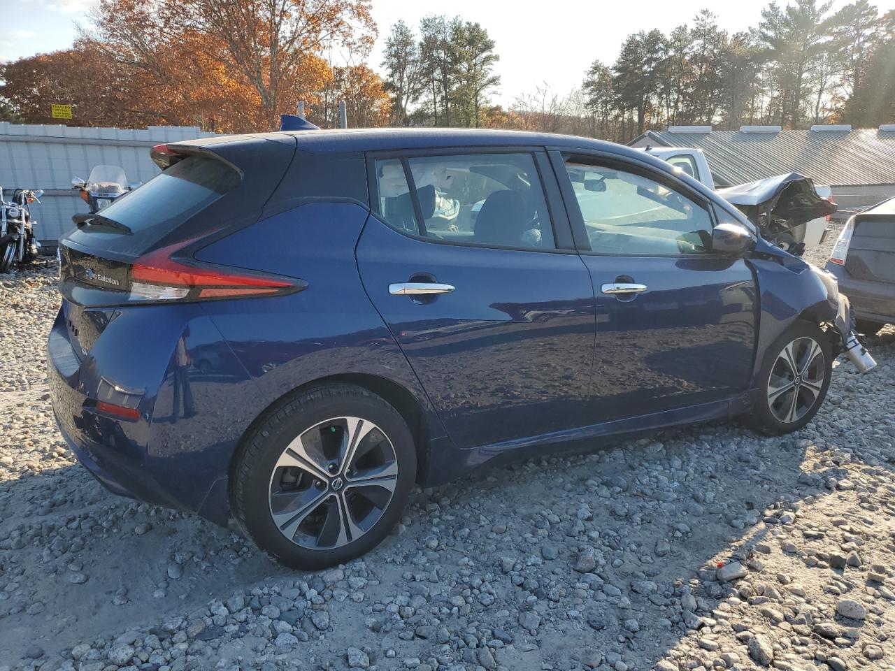 2022 NISSAN LEAF SV VIN:1N4AZ1CV3NC551252