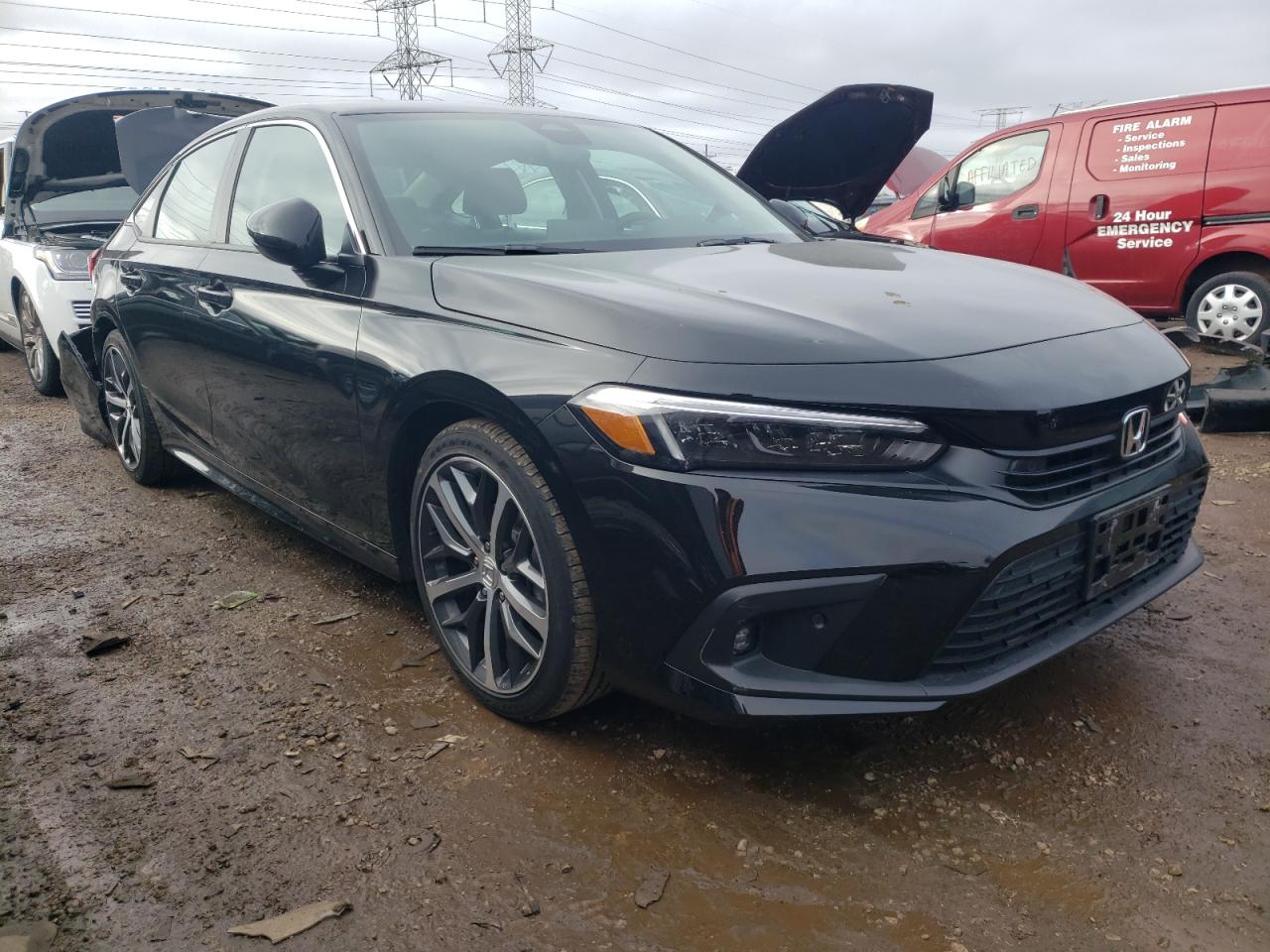 2023 HONDA CIVIC TOURING VIN:2HGFE1F98PH302554