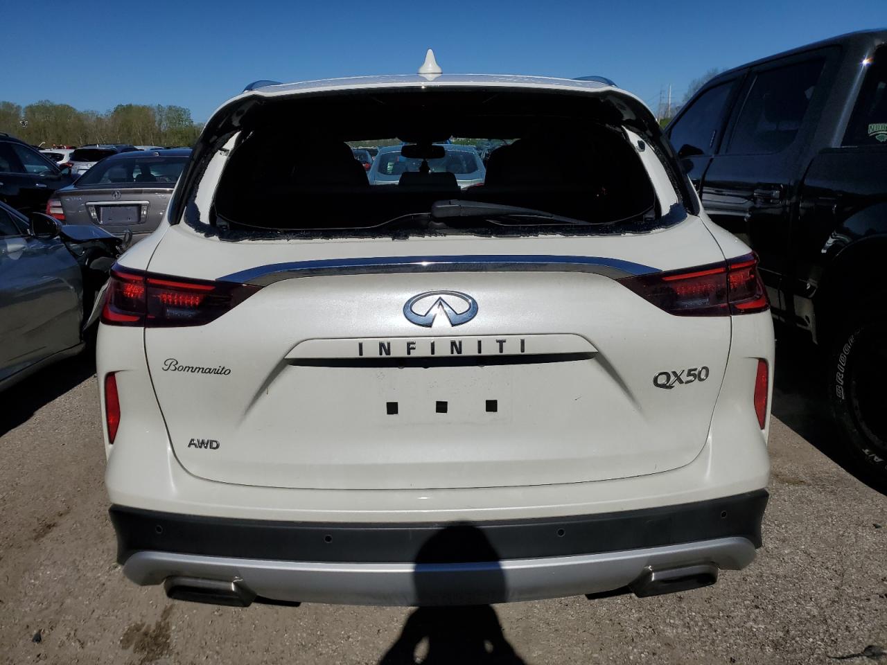 2022 INFINITI QX50 LUXE VIN:3PCAJ5BB2NF113051