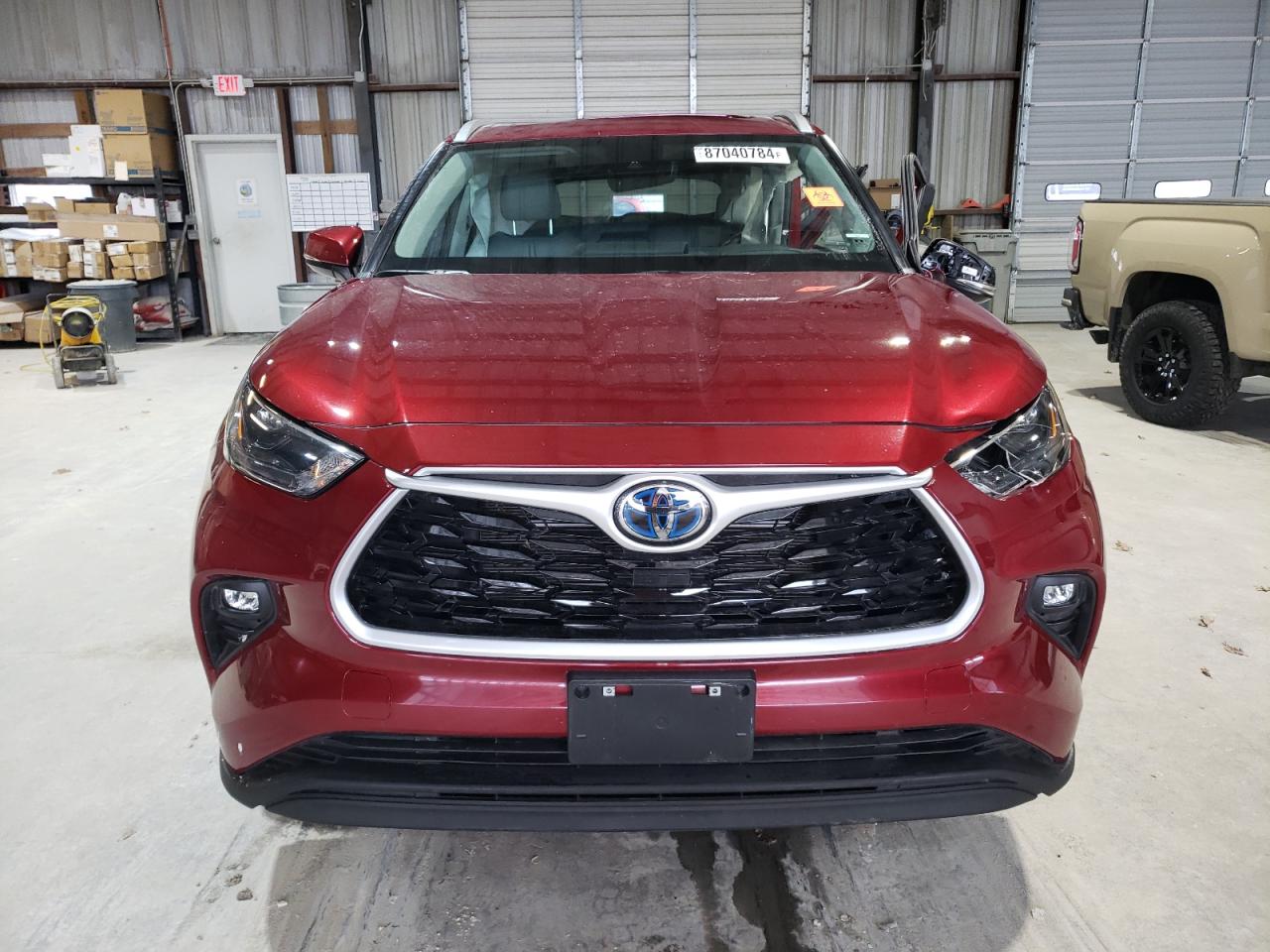 2023 TOYOTA HIGHLANDER HYBRID XLE VIN:5TDKBRCH6PS117923