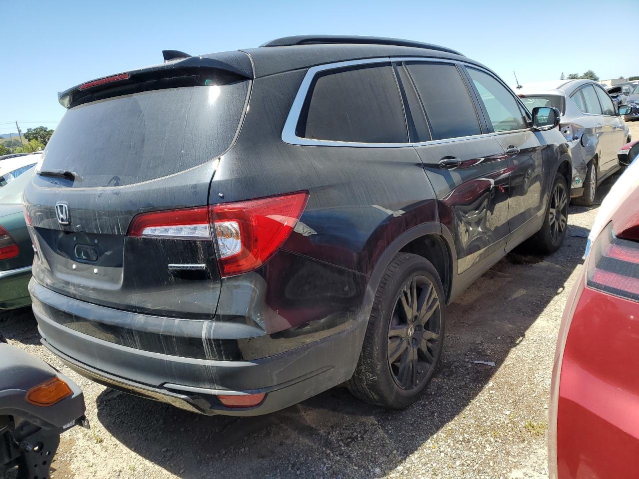 2022 HONDA PILOT SE VIN:5FNYF5H27NB020405
