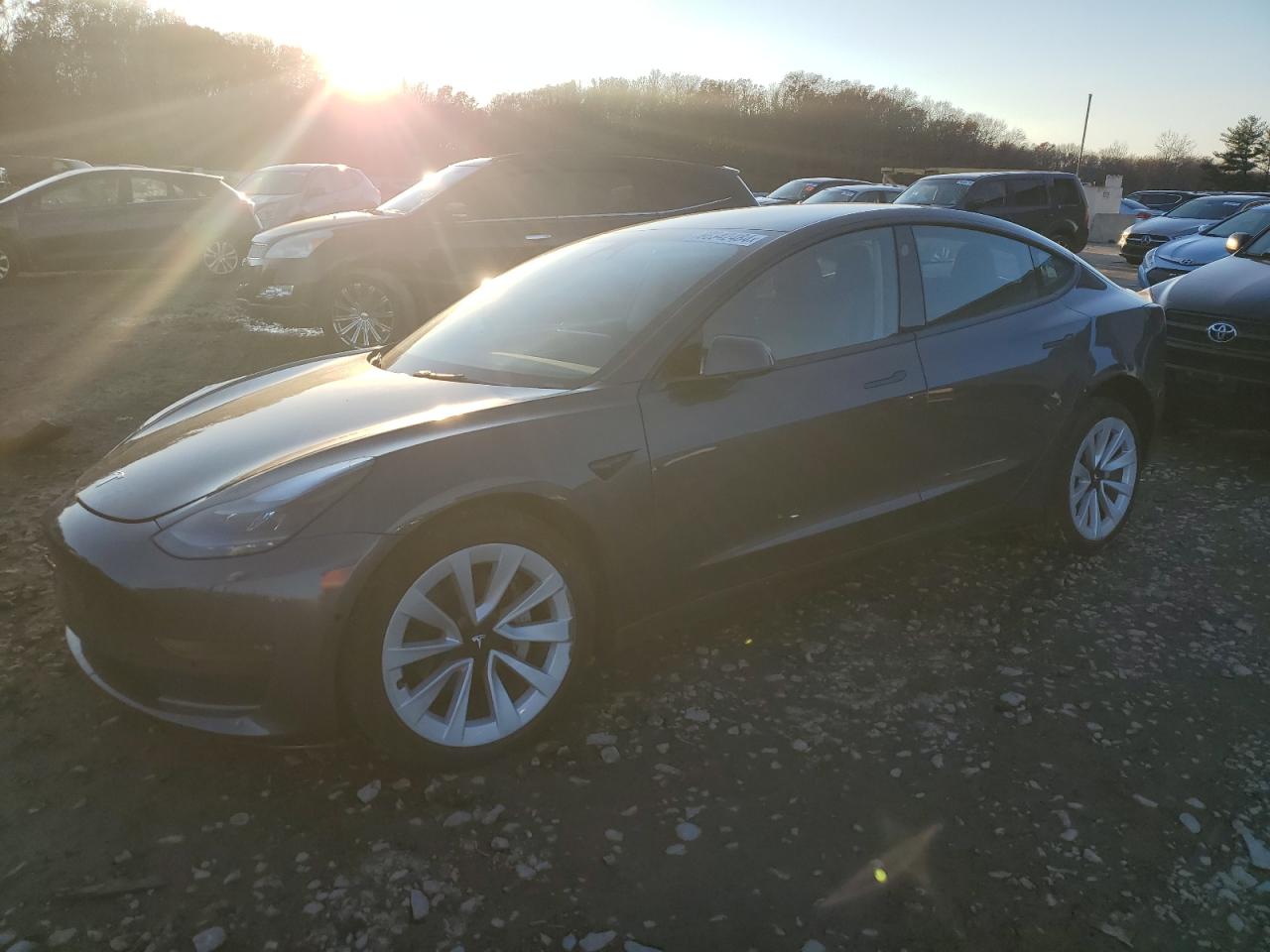 2022 TESLA MODEL 3  VIN:5YJ3E1EB5NF204025