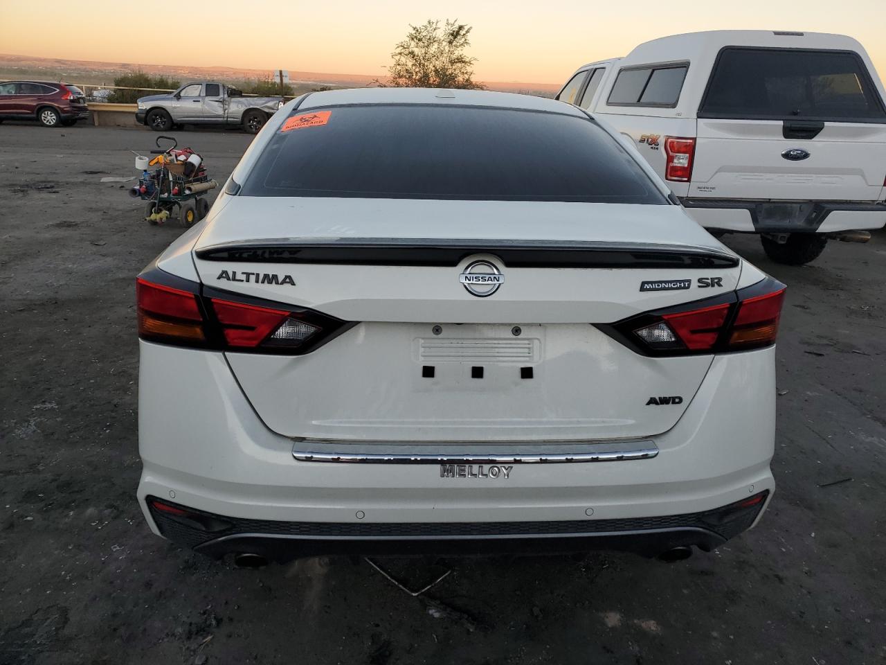 2022 NISSAN ALTIMA SR VIN:1N4BL4CW3NN360886