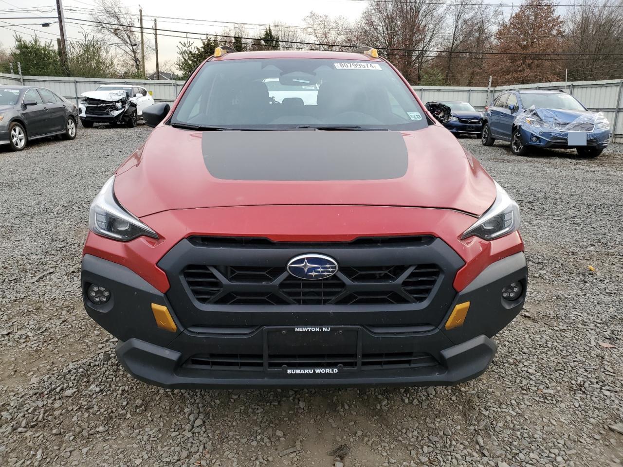 2024 SUBARU CROSSTREK WILDERNESS VIN:4S4GUHT65R3738238
