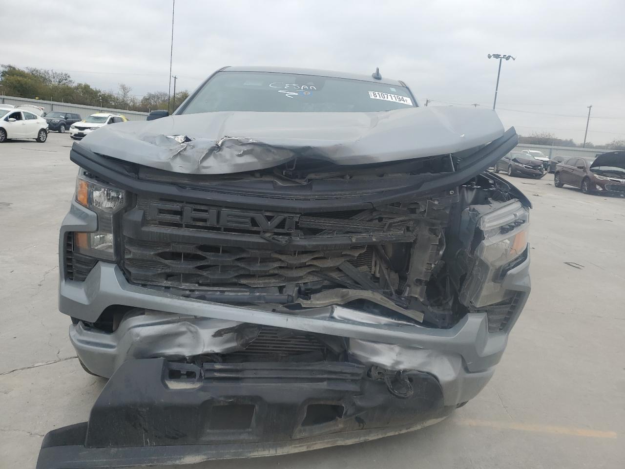 2023 CHEVROLET SILVERADO C1500 CUSTOM VIN:1GCPABEK8PZ209509