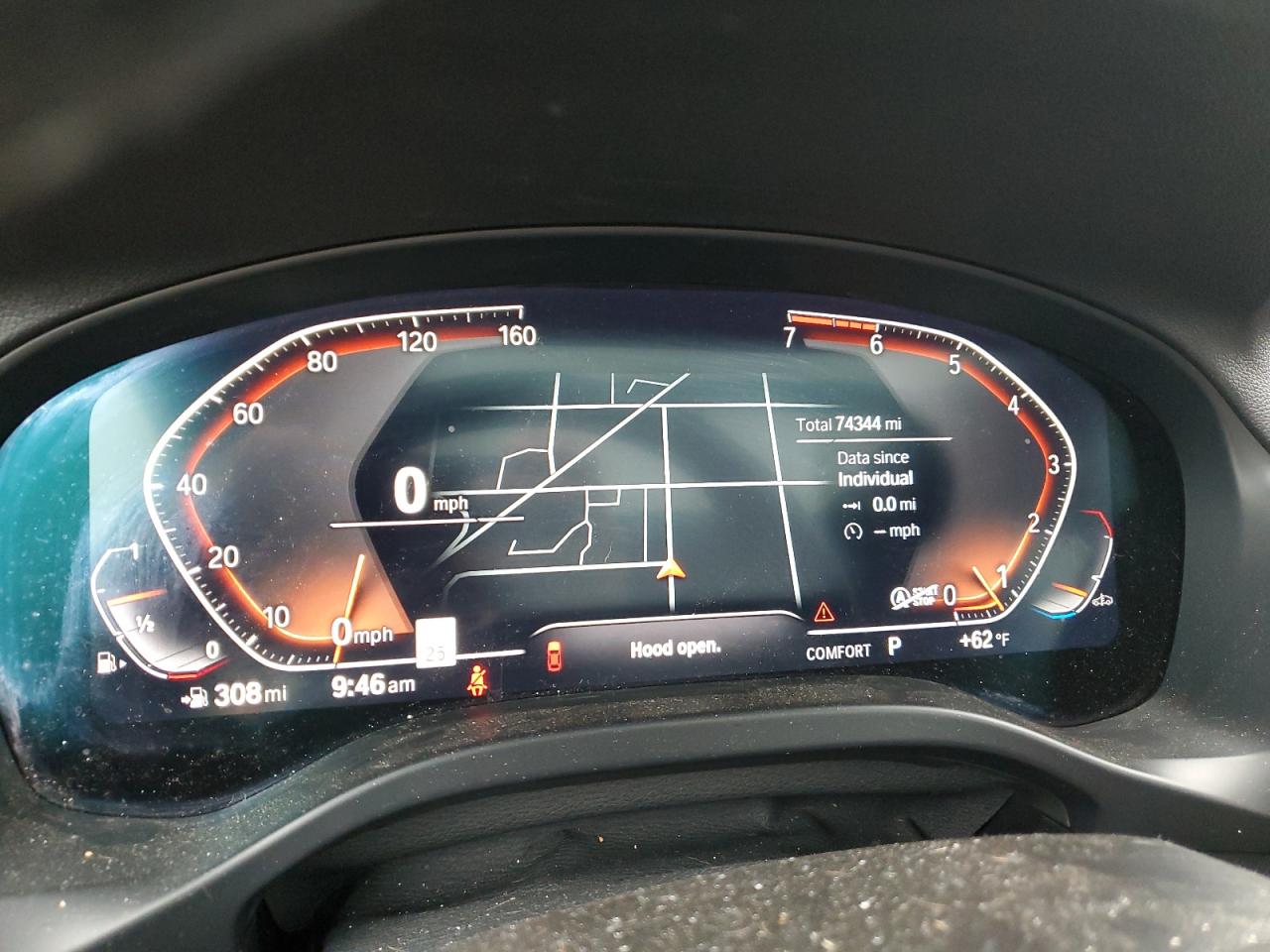 2022 BMW X4 XDRIVE30I VIN:5UX33DT05N9K21683