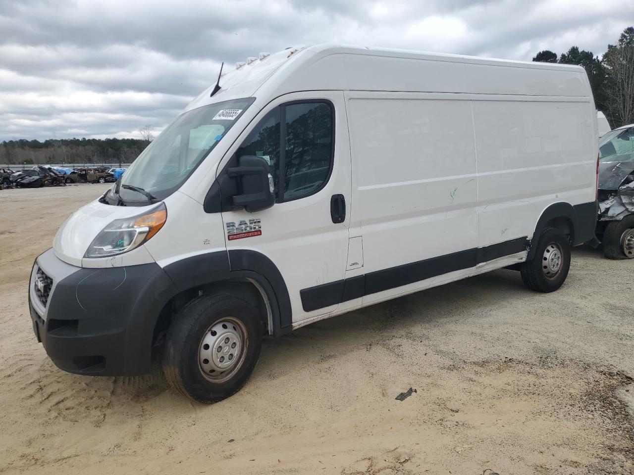 2022 RAM PROMASTER 2500 2500 HIGH VIN:3C6LRVDG0NE134536