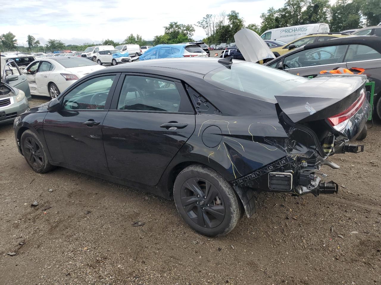 2023 HYUNDAI ELANTRA SEL VIN:KMHLM4AG0PU373171