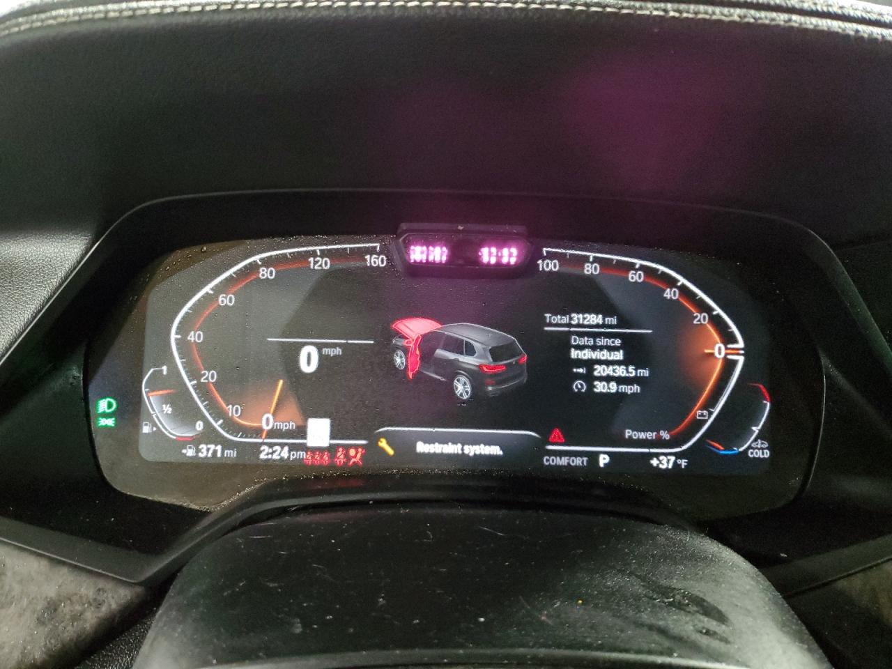 2022 BMW X5 XDRIVE40I VIN:5UXCR6C00N9L11348