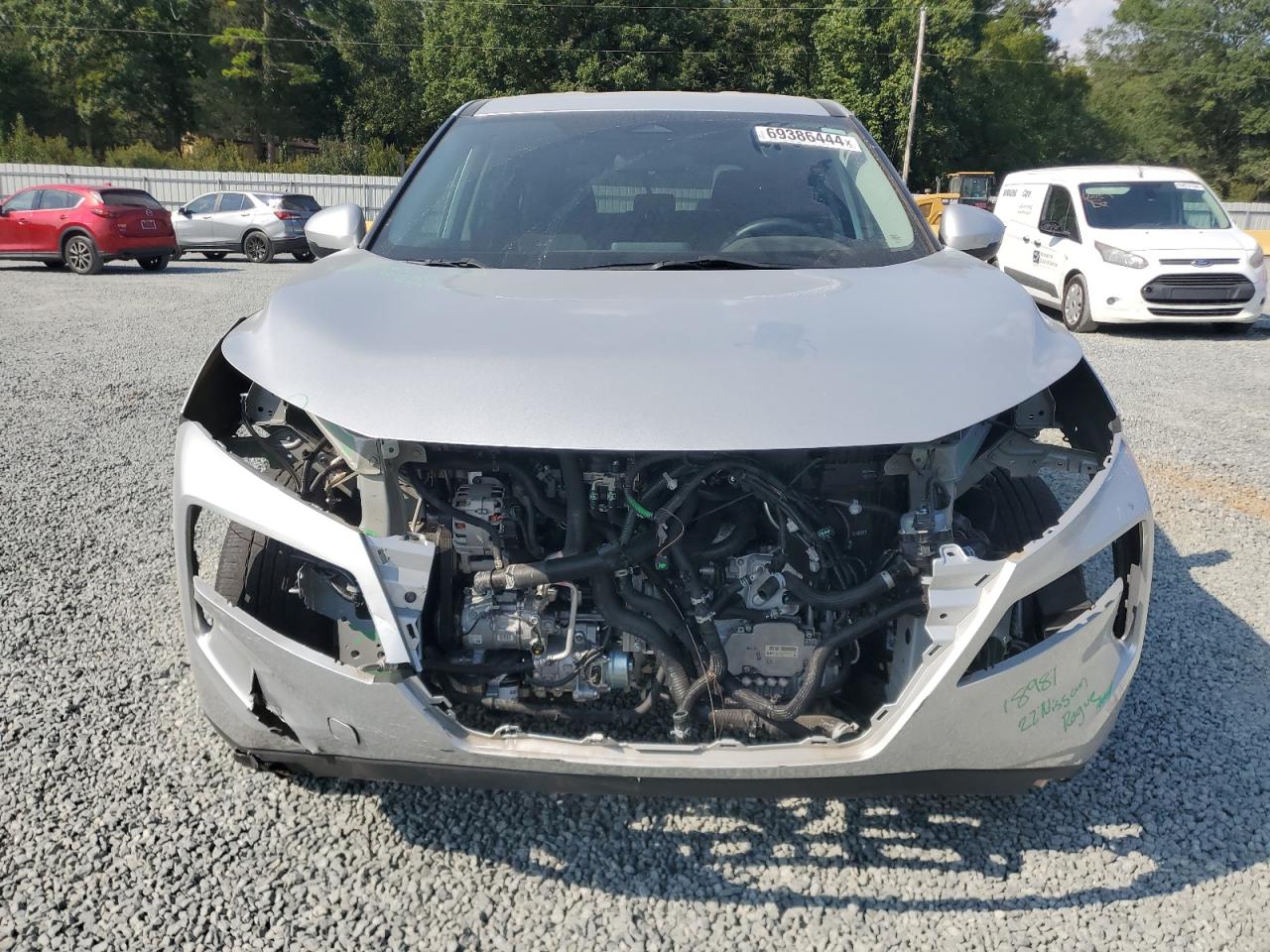 2022 NISSAN ROGUE SV VIN:5N1BT3BA8NC680688