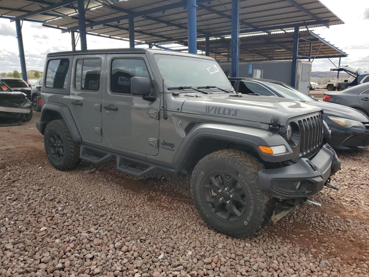 2022 JEEP WRANGLER UNLIMITED SPORT VIN:1C4HJXDN8NW241324