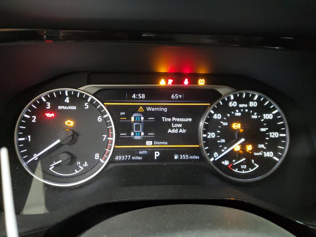 2022 NISSAN PATHFINDER PLATINUM VIN:5N1DR3DJ9NC265397