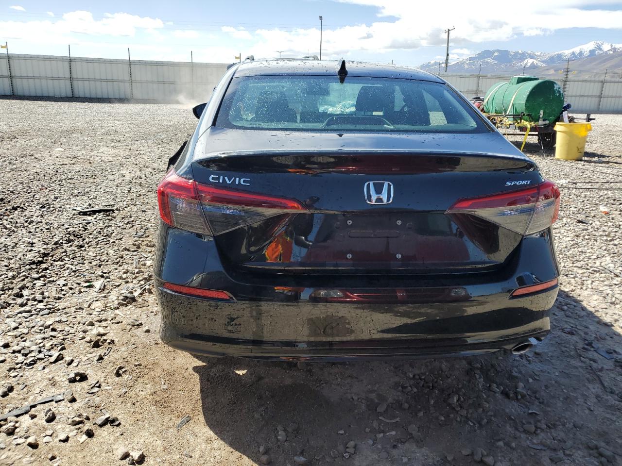 2022 HONDA CIVIC SPORT VIN:2HGFE2F5XNH593400