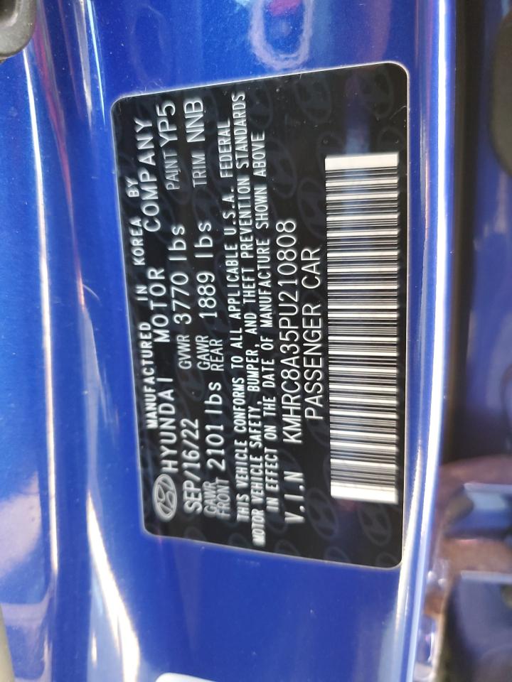 2023 HYUNDAI VENUE SEL VIN:KMHRC8A35PU210808