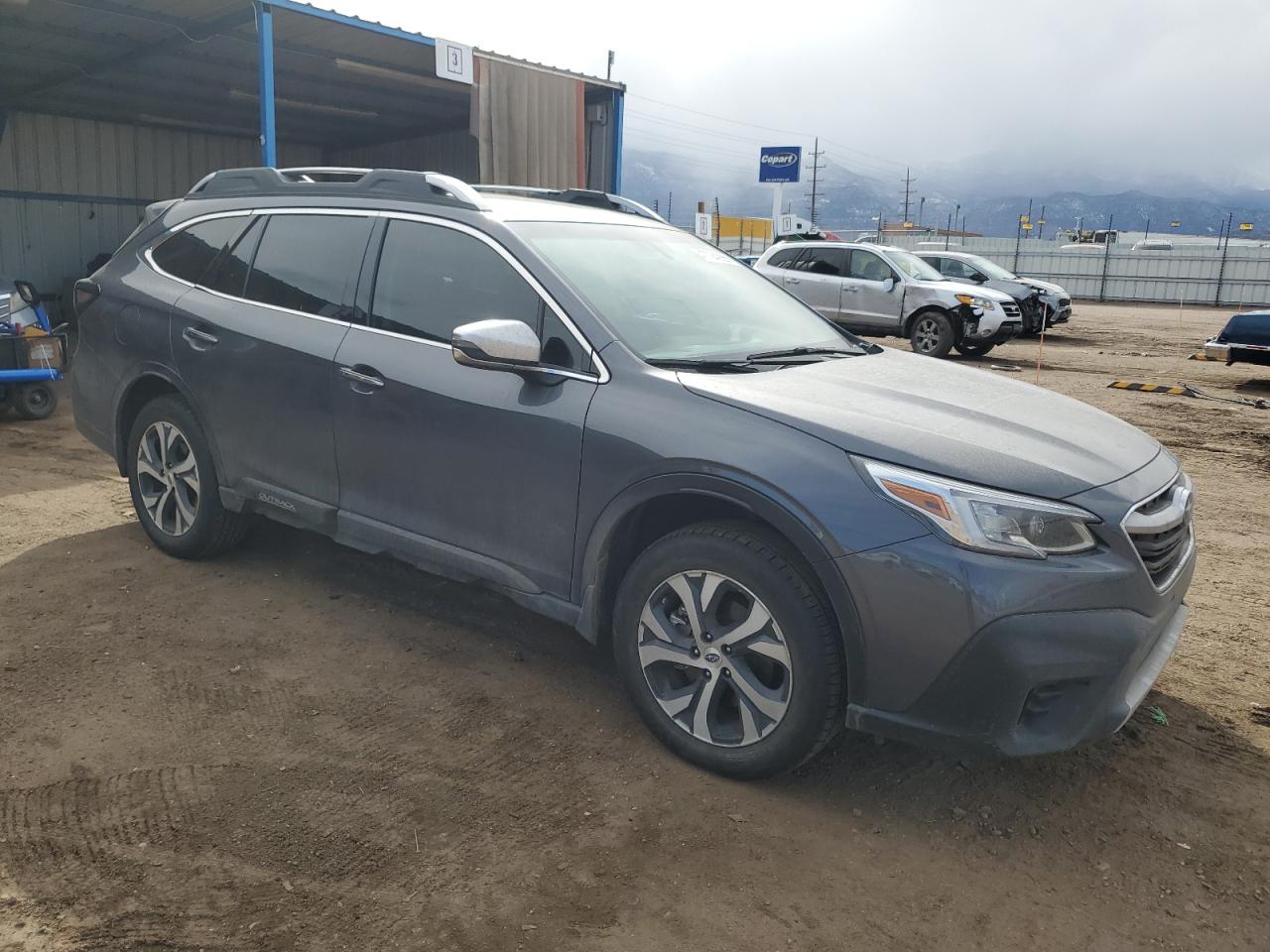 2022 SUBARU OUTBACK TOURING VIN:4S4BTAPC6N3187980