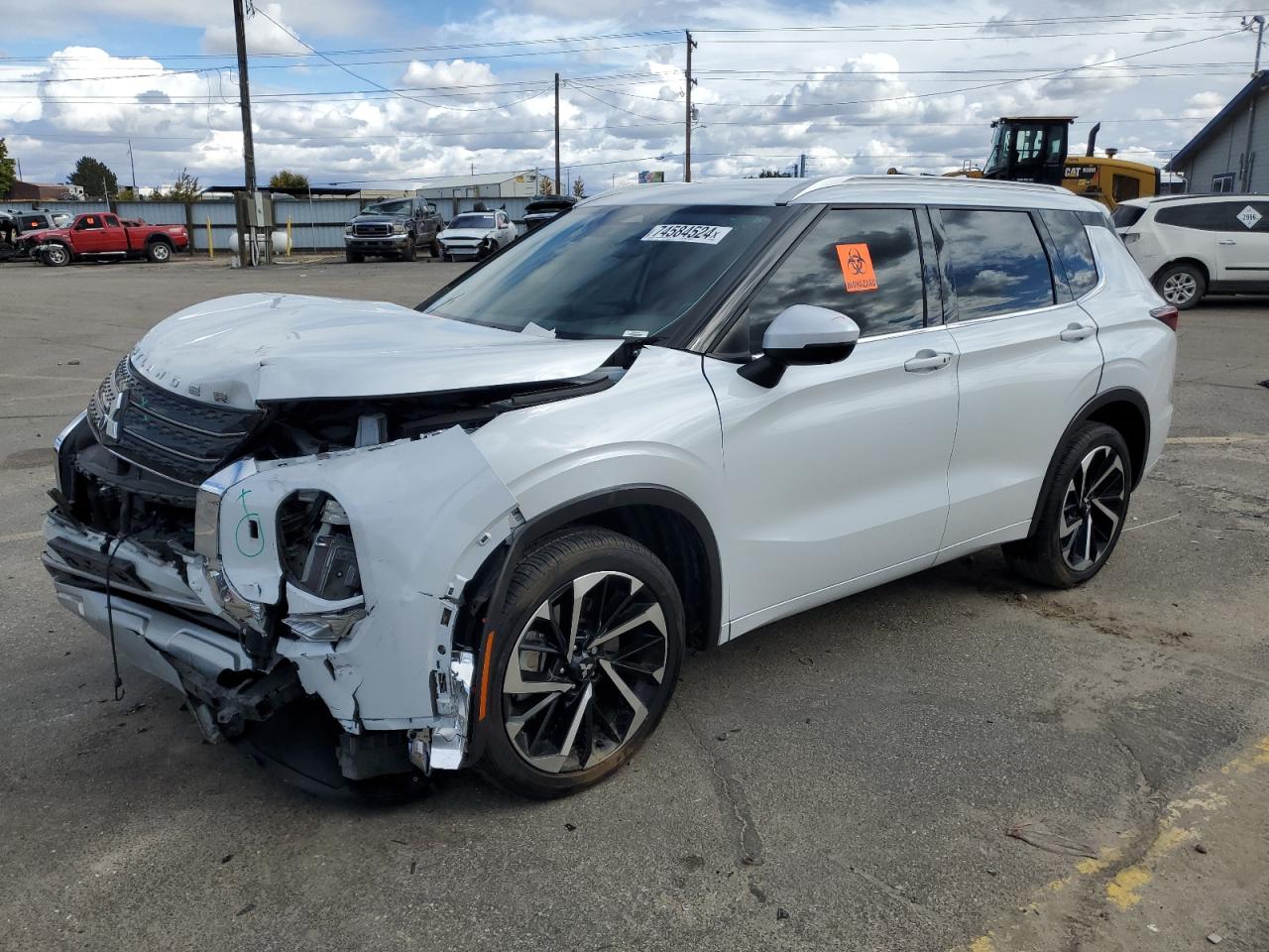 2022 MITSUBISHI OUTLANDER SEL VIN:JA4J4VA84NZ071211