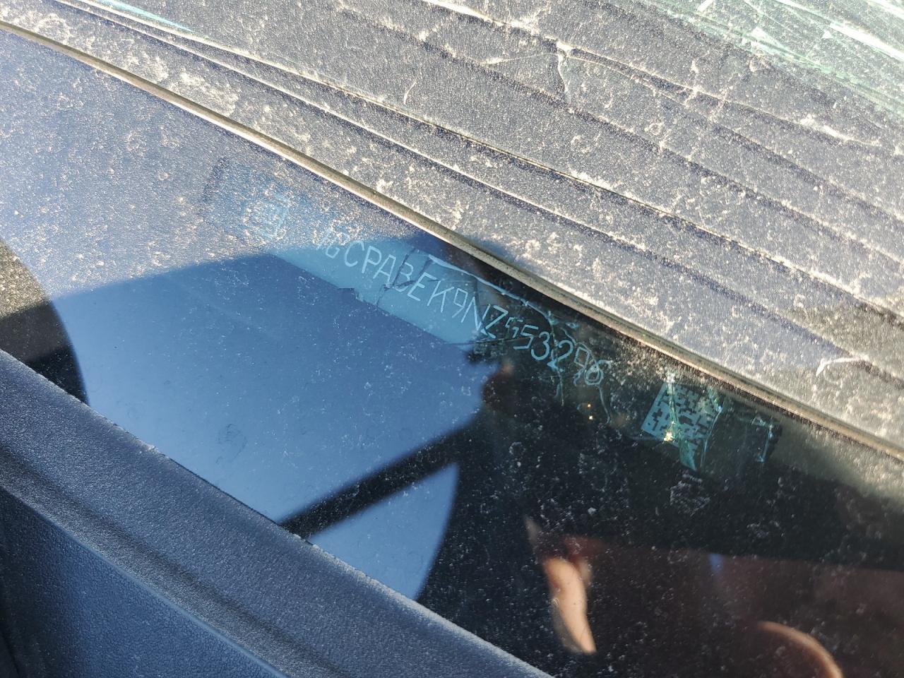 2022 CHEVROLET SILVERADO C1500 CUSTOM VIN:1GCPABEK9NZ553296