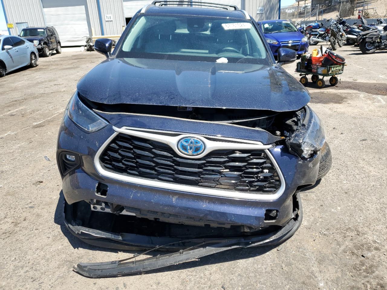 2023 TOYOTA HIGHLANDER HYBRID XLE VIN:5TDKBRCH6PS133619