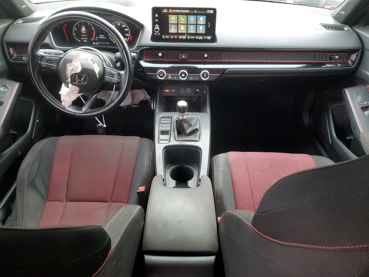 2022 HONDA CIVIC SI VIN:2HGFE1E50NH473830