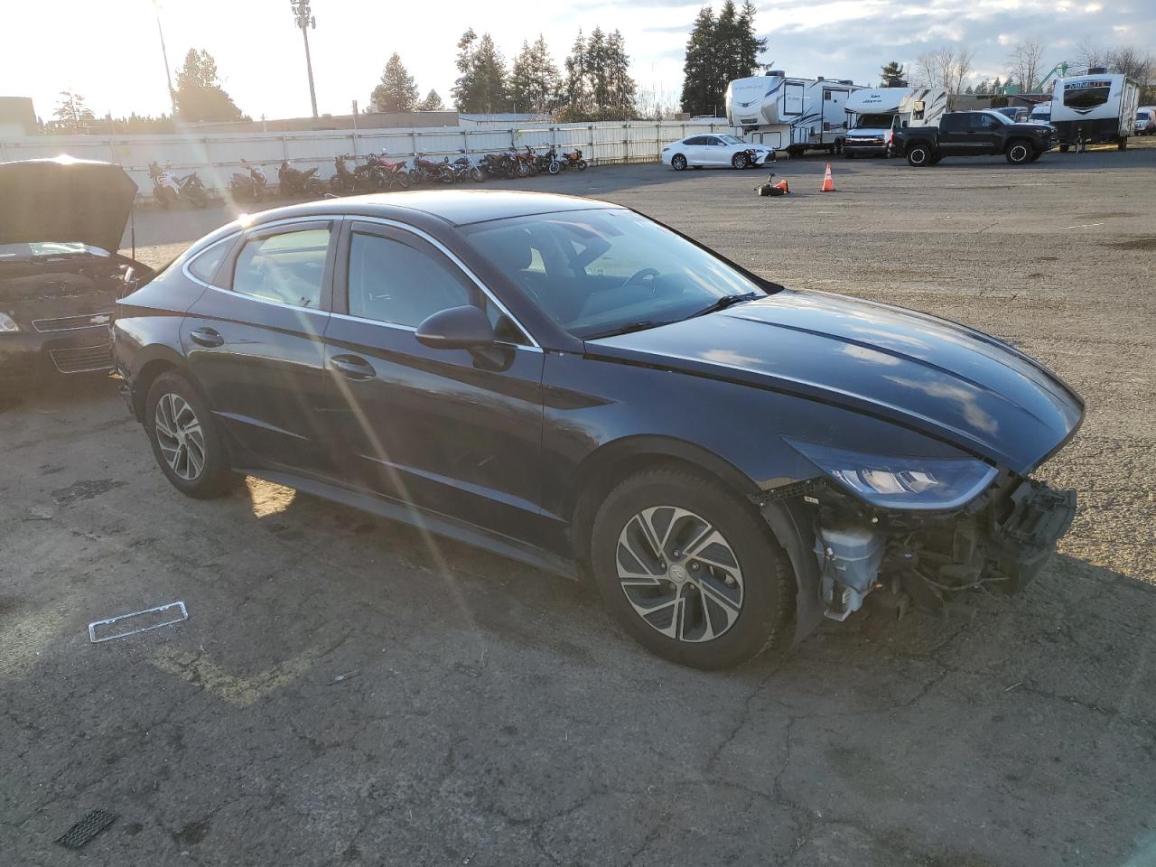2022 HYUNDAI SONATA HYBRID VIN:KMHL24JJ8NA040815