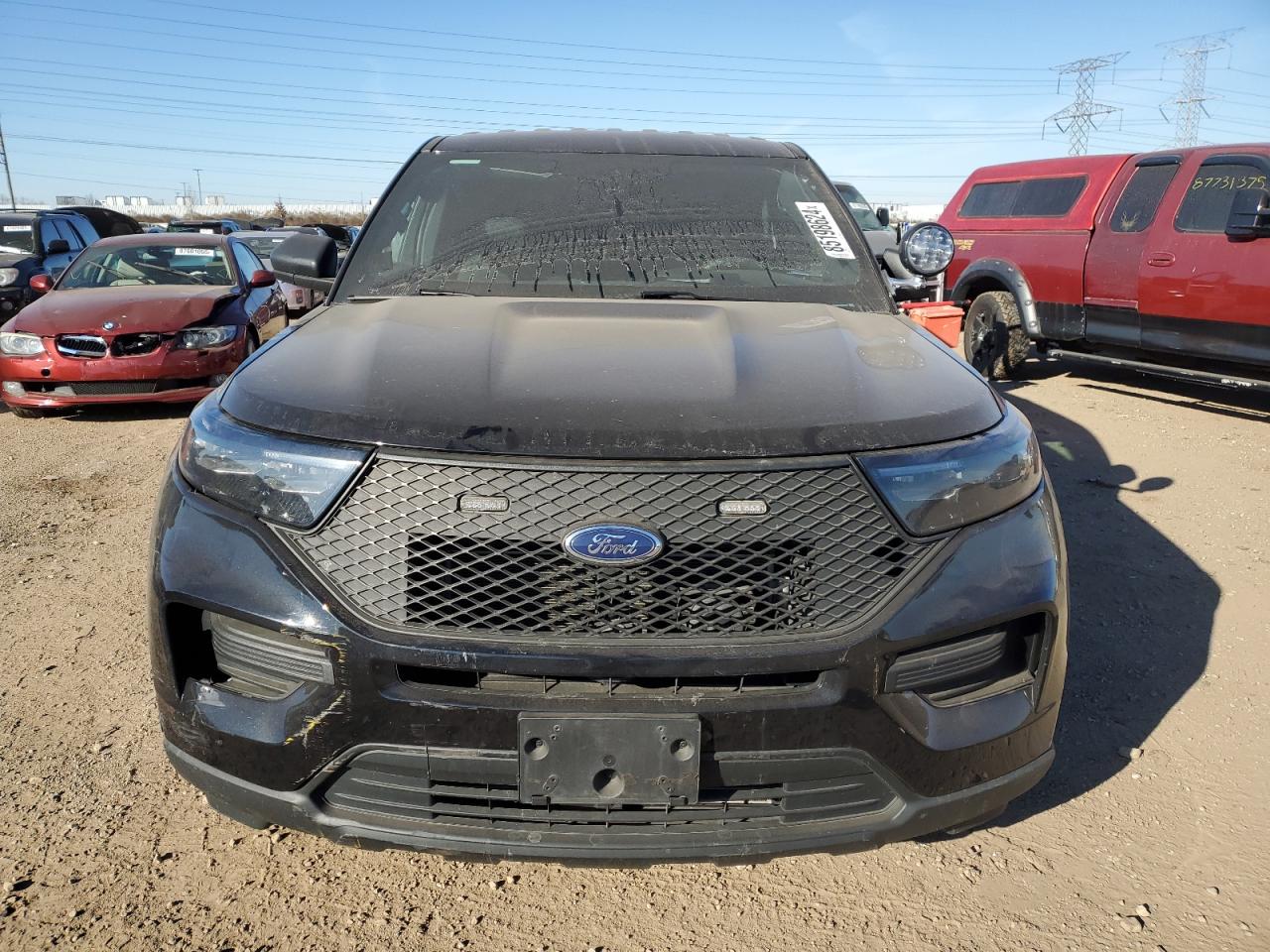 2022 FORD EXPLORER POLICE INTERCEPTOR VIN:1FM5K8AW1NNA01987