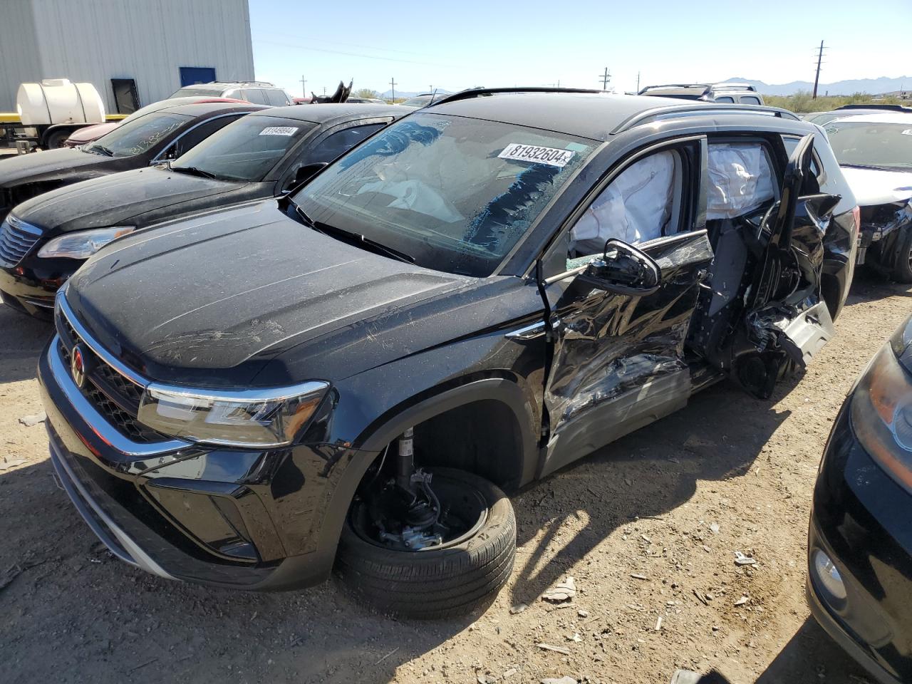 2023 VOLKSWAGEN TAOS S VIN:3VVCX7B25PM377853