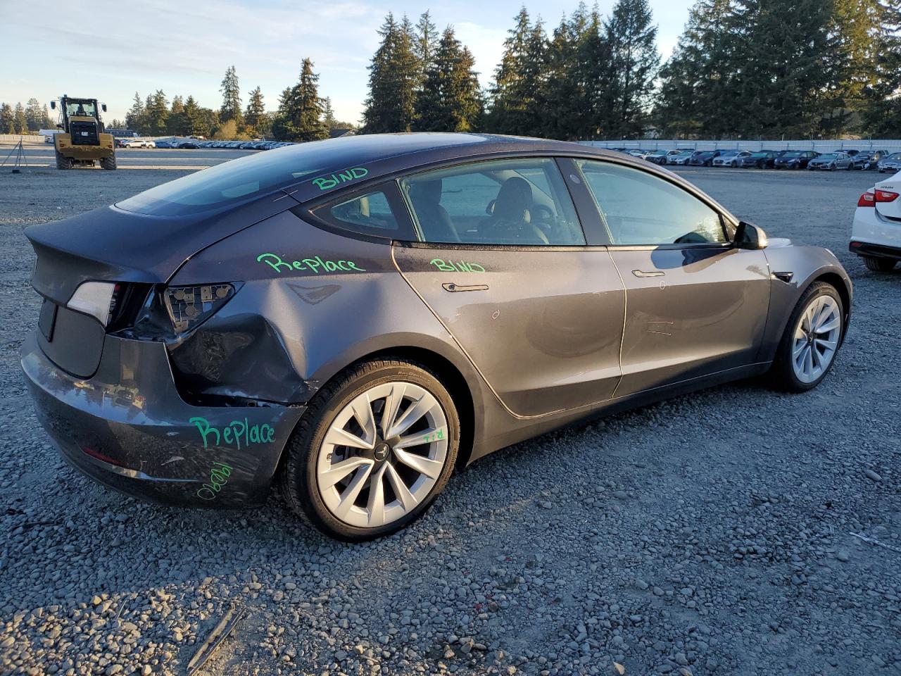 2023 TESLA MODEL 3  VIN:5YJ3E1EA1PF642549