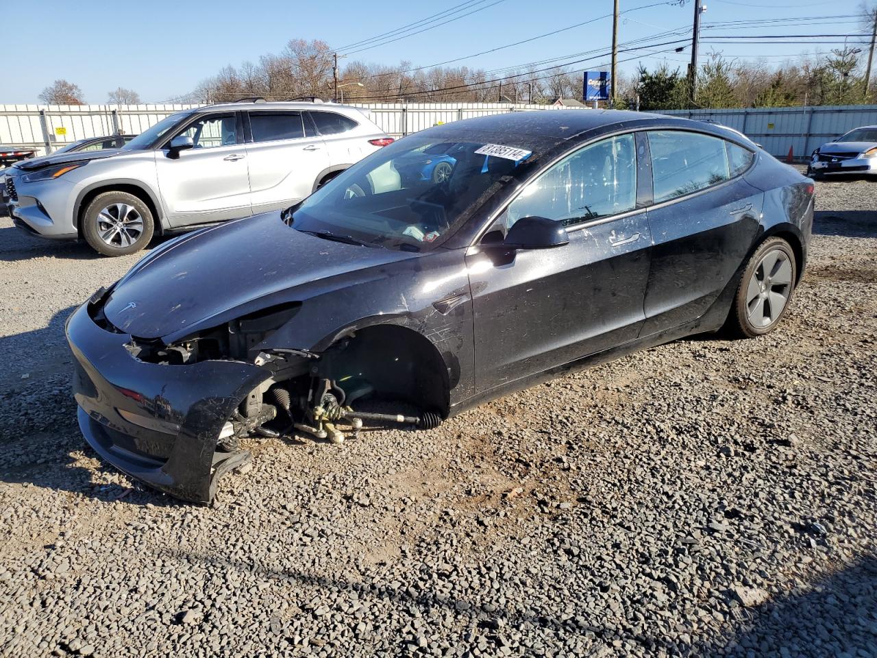 2022 TESLA MODEL 3  VIN:5YJ3E1EB2NF256020
