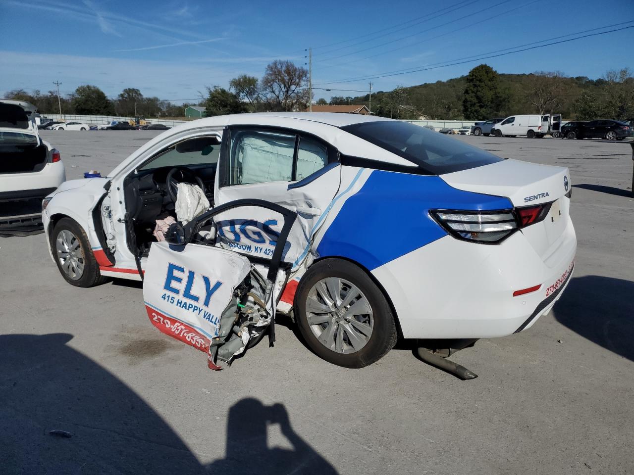 2022 NISSAN SENTRA S VIN:3N1AB8BV5NY277698