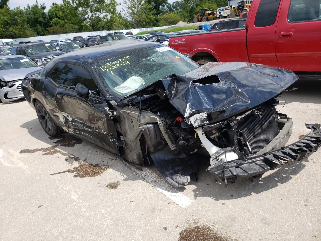 2022 DODGE CHALLENGER SXT VIN:2C3CDZAG7NH117776