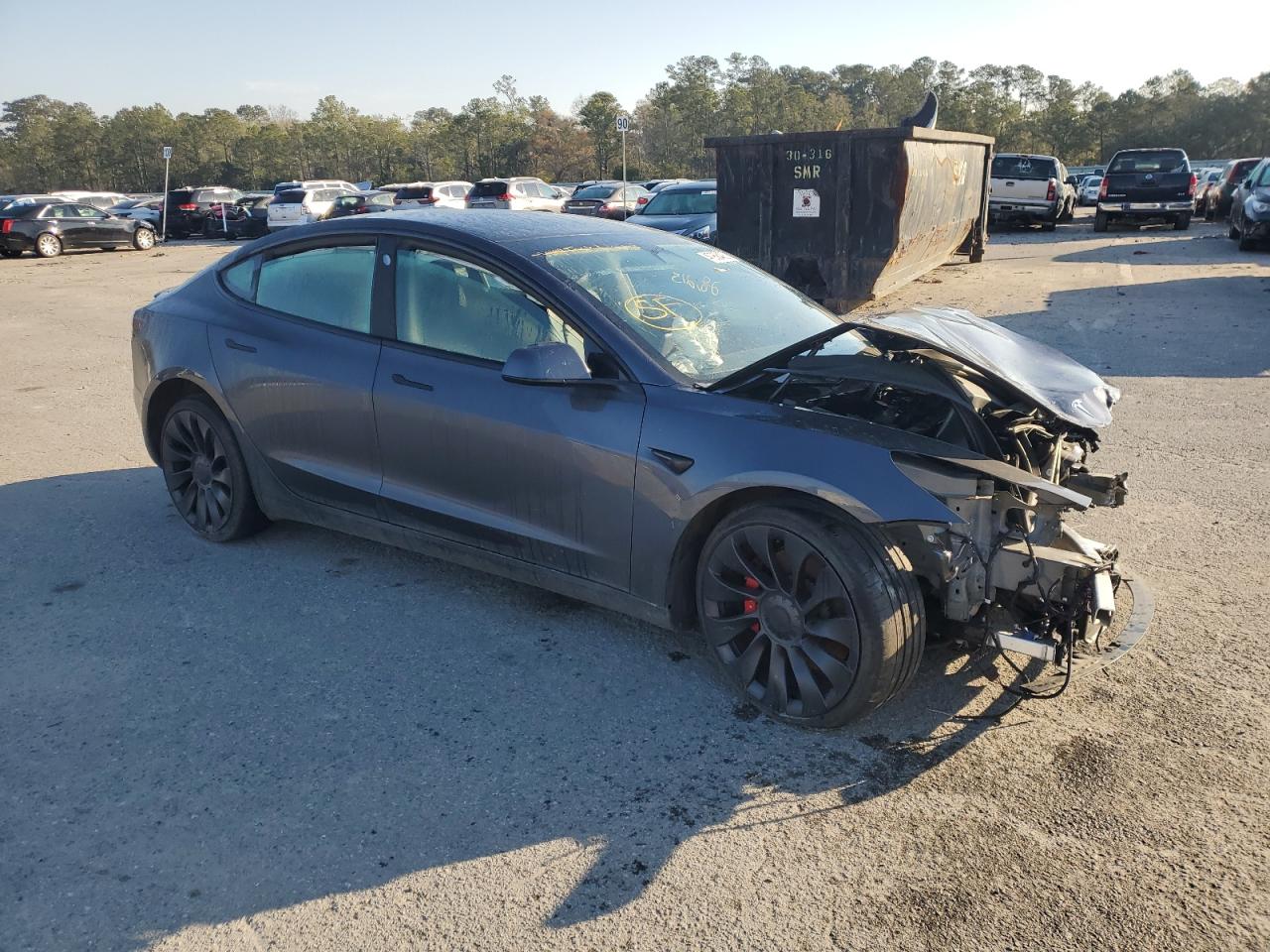 2023 TESLA MODEL 3  VIN:5YJ3E1EC6PF634612