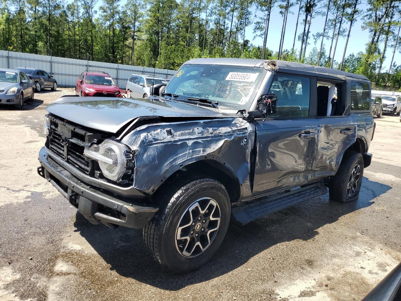 2022 FORD BRONCO BASE VIN:1FMEE5BPXNLB90423