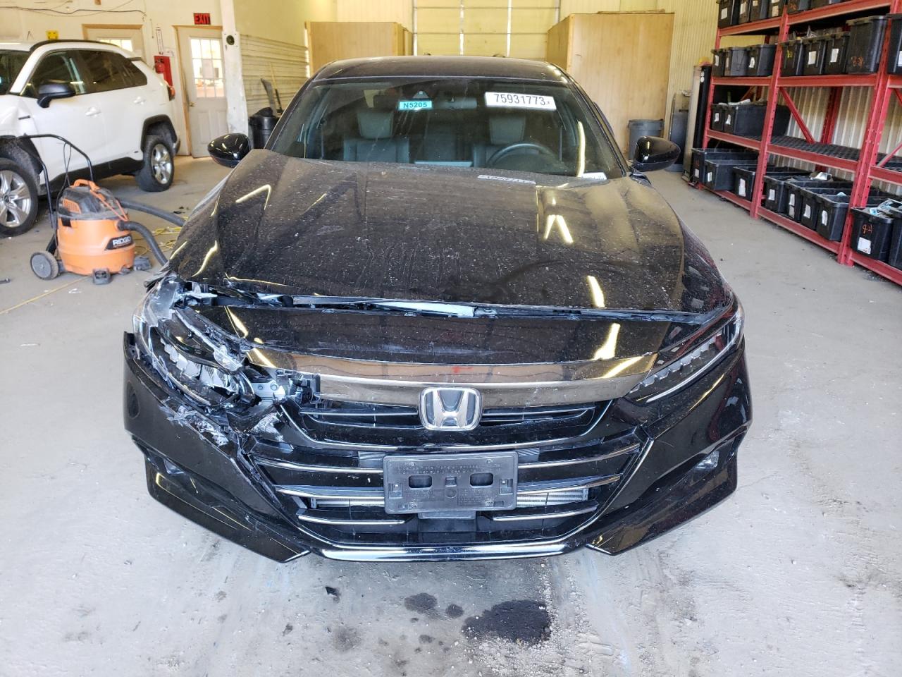 2022 HONDA ACCORD SPORT VIN:1HGCV1F31NA068008