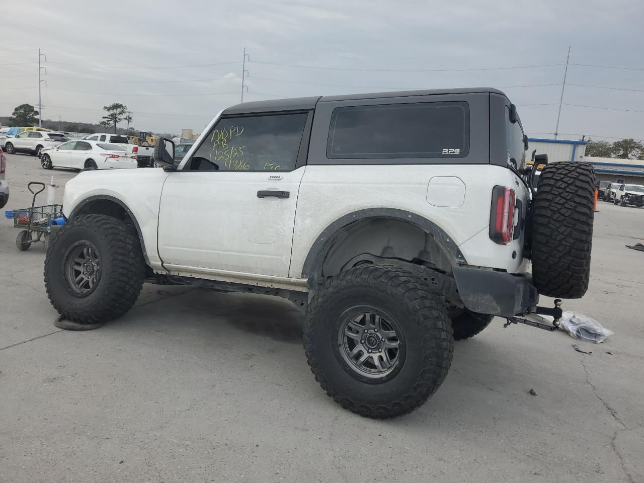 2022 FORD BRONCO BASE VIN:1FMDE5AHXNLB04386