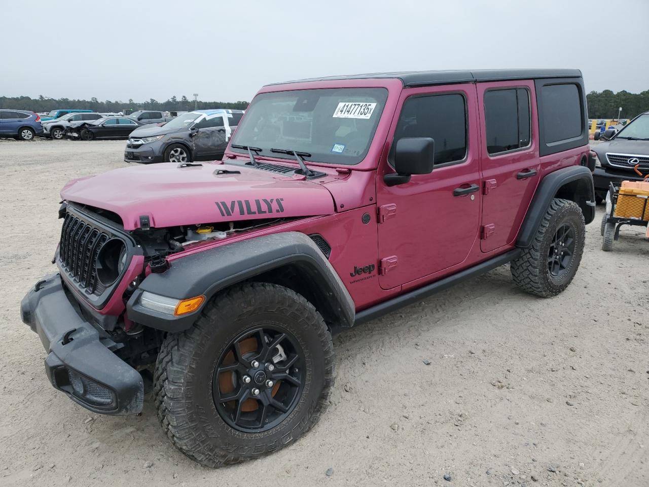 2024 JEEP WRANGLER SPORT VIN:1C4PJXDG8RW323265