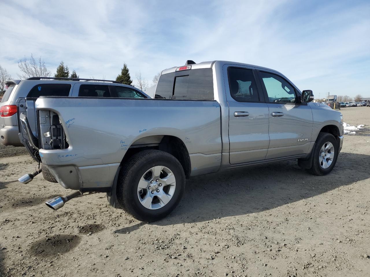 2022 RAM 1500 BIG HORN/LONE STAR VIN:1C6SRFBT1NN342504