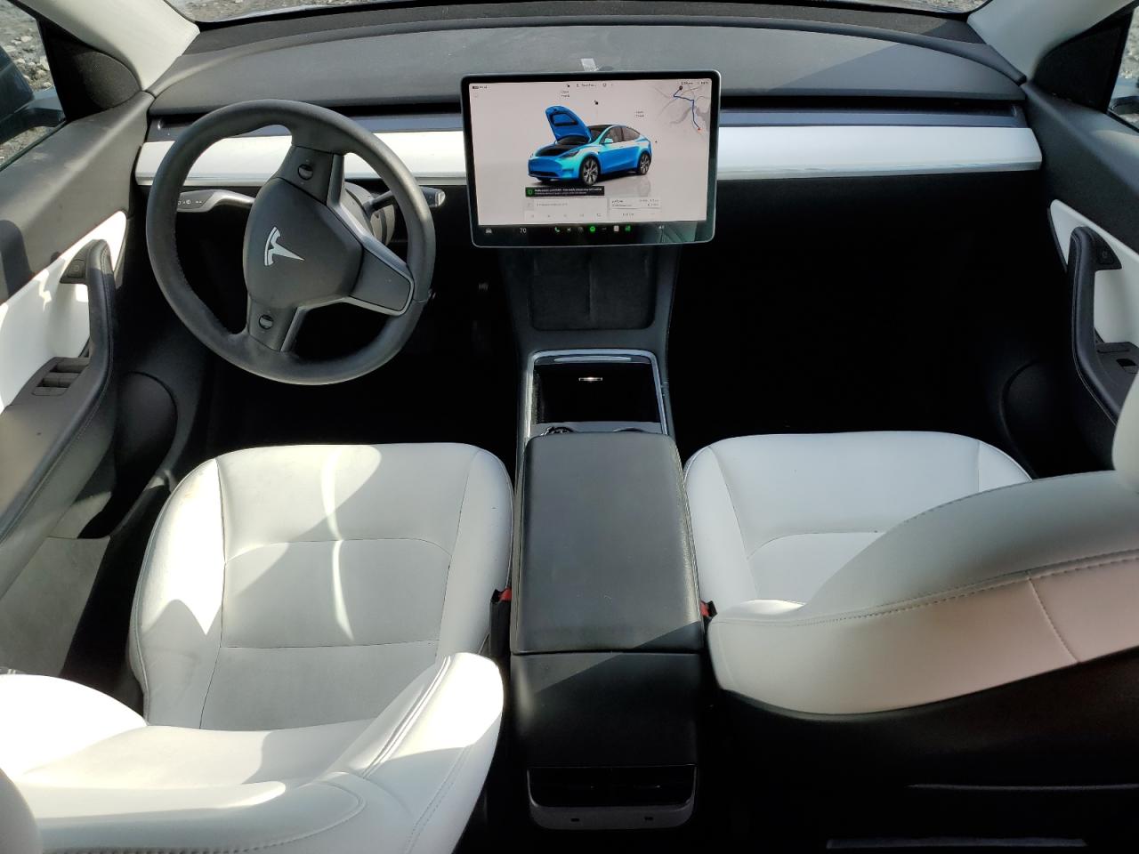 2022 TESLA MODEL Y  VIN:7SAYGDEE1NF438418