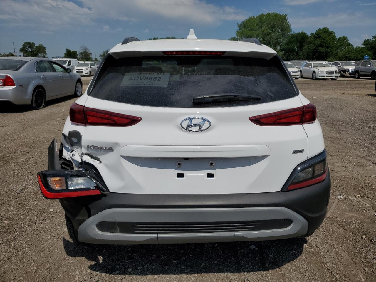 2023 HYUNDAI KONA SEL VIN:KM8K6CAB2PU965983