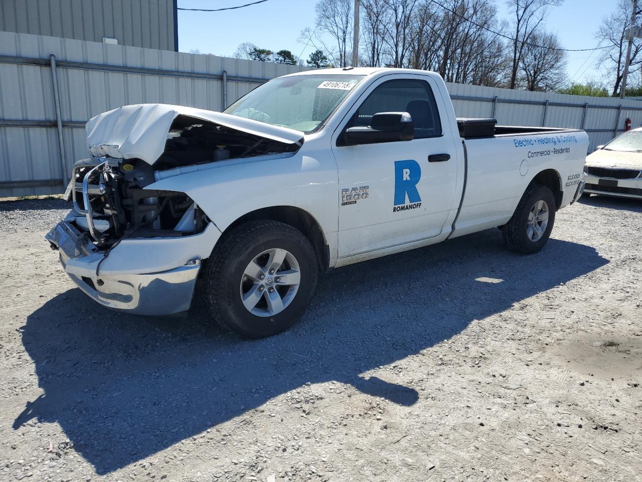2022 RAM 1500 CLASSIC TRADESMAN VIN:3C6JR6DG2NG429493