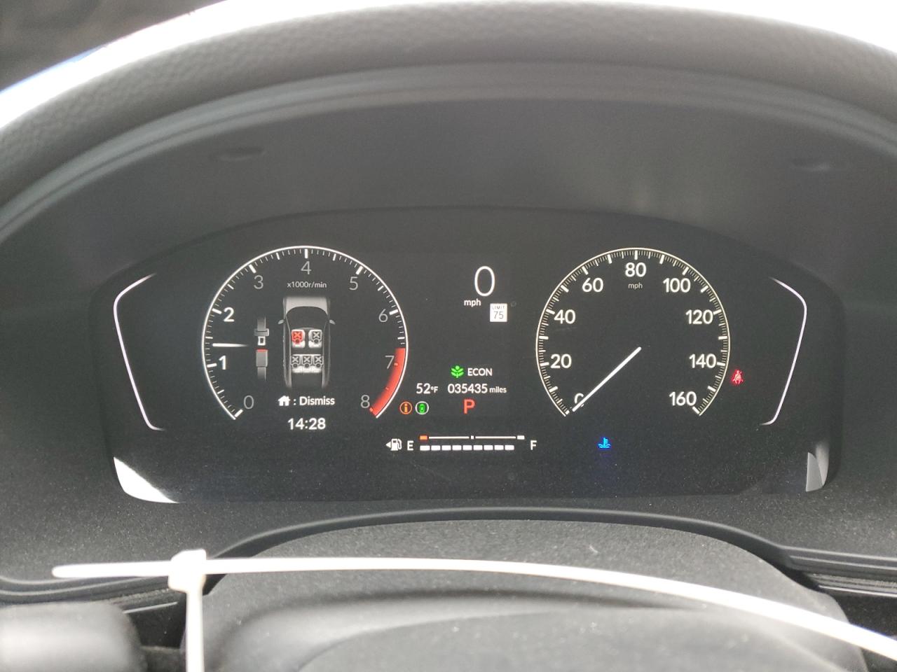 2023 HONDA CIVIC SPORT VIN:19XFL2H81PE019424